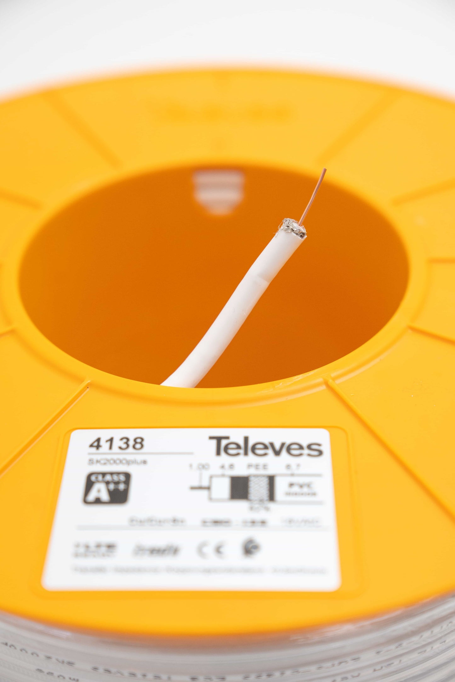 TELEVES Koaxialkabel 75Ohm ws Eca SP100, Ceiling Light Fixtures, Anders Smart