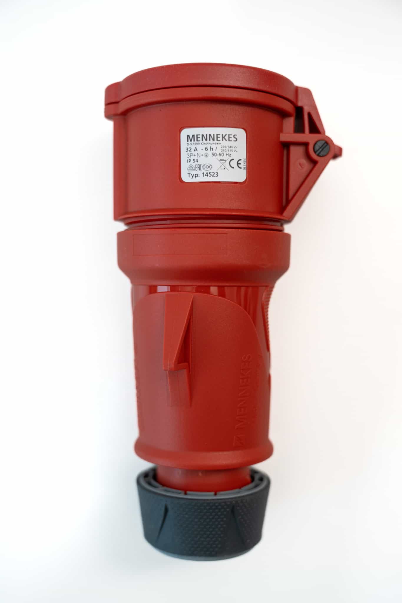 Mennekes schraubenlose Anschlusstechnik 14523 CEE Kupplung 32A steck, Ceiling Light Fixtures, Anders Smart