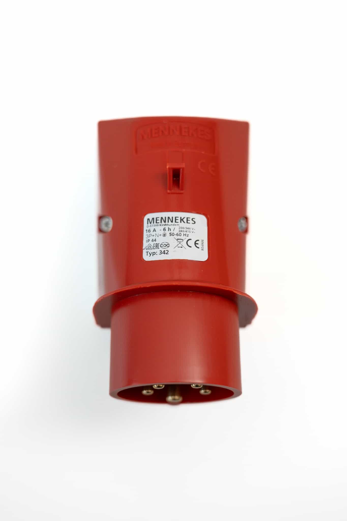 Mennekes Wanddose IP44 342 CEE-Aufbaustecker 16A, Ceiling Light Fixtures, Anders Smart