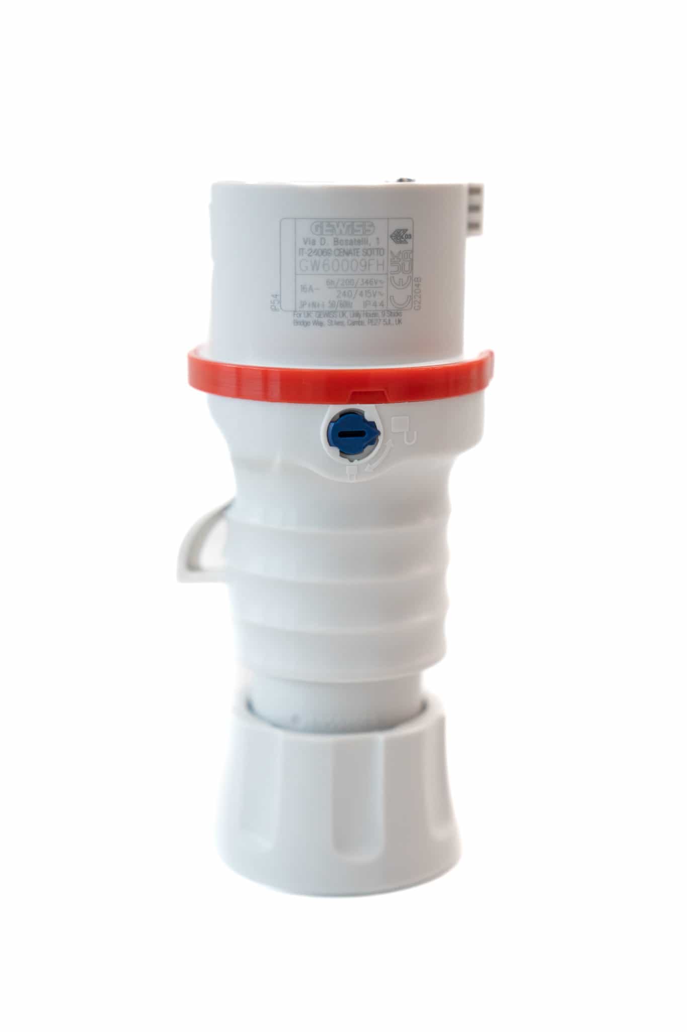 Gewiss schraubenlose Zugfederklemme CEE Stecker 16A, Ceiling Light Fixtures, Anders Smart