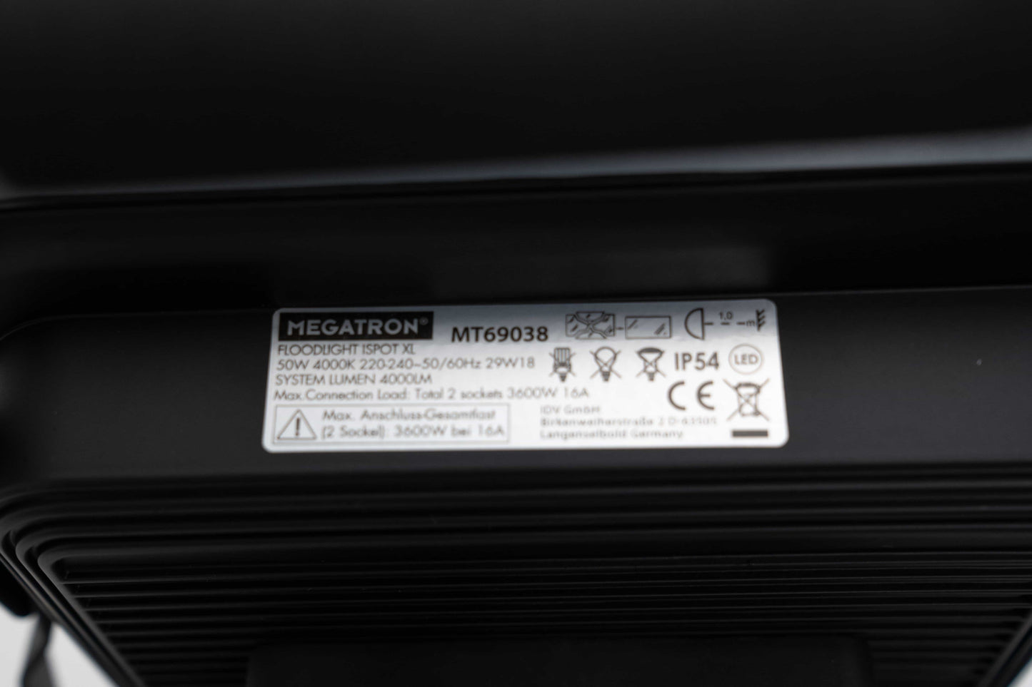 Megatron MT69038 LED-Bauleuchte 50W, Ceiling Light Fixtures, Anders Smart