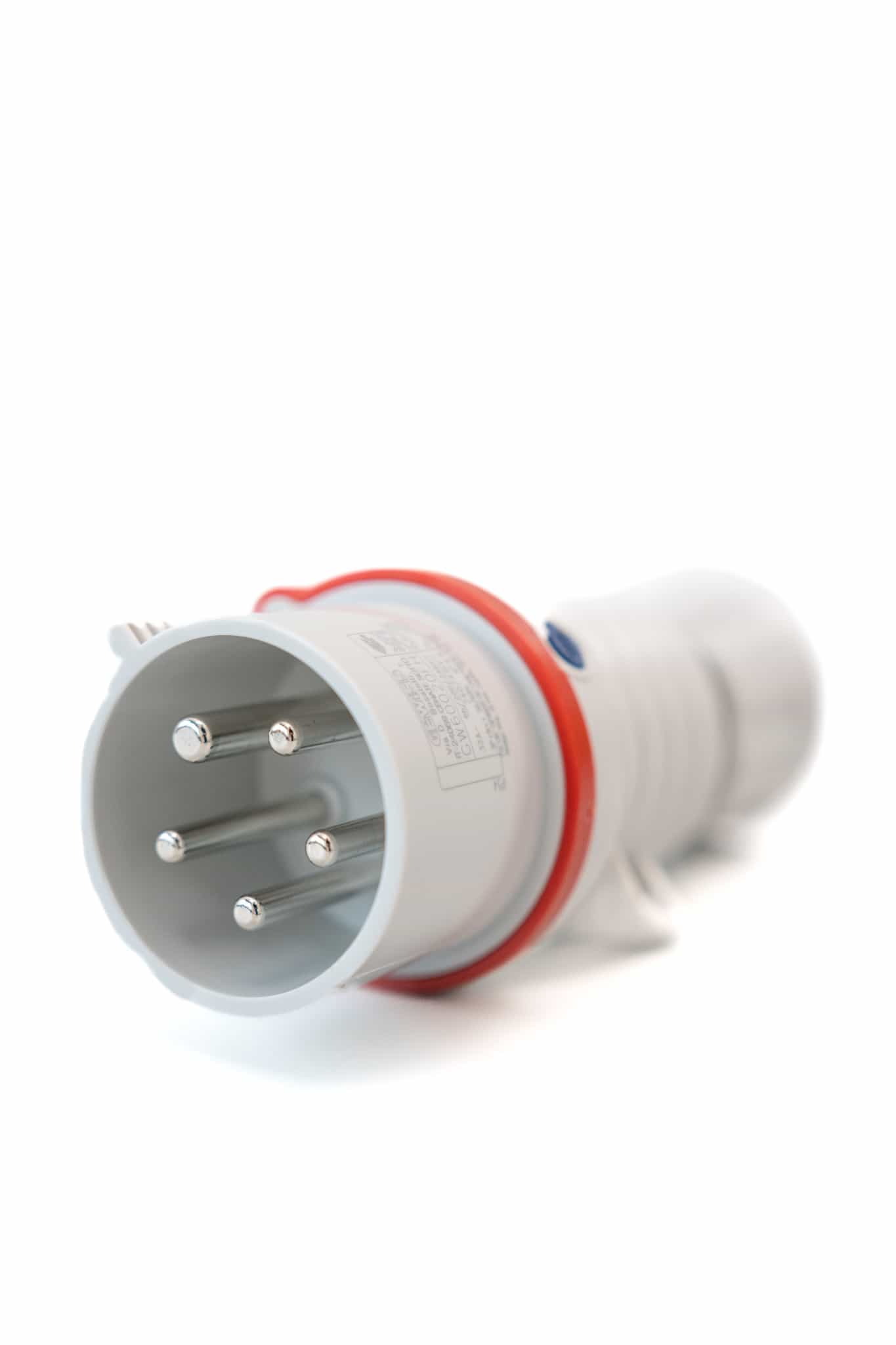 Gewiss schraubenlose Zugfederklemme CEE Stecker 32A, Ceiling Light Fixtures, Anders Smart