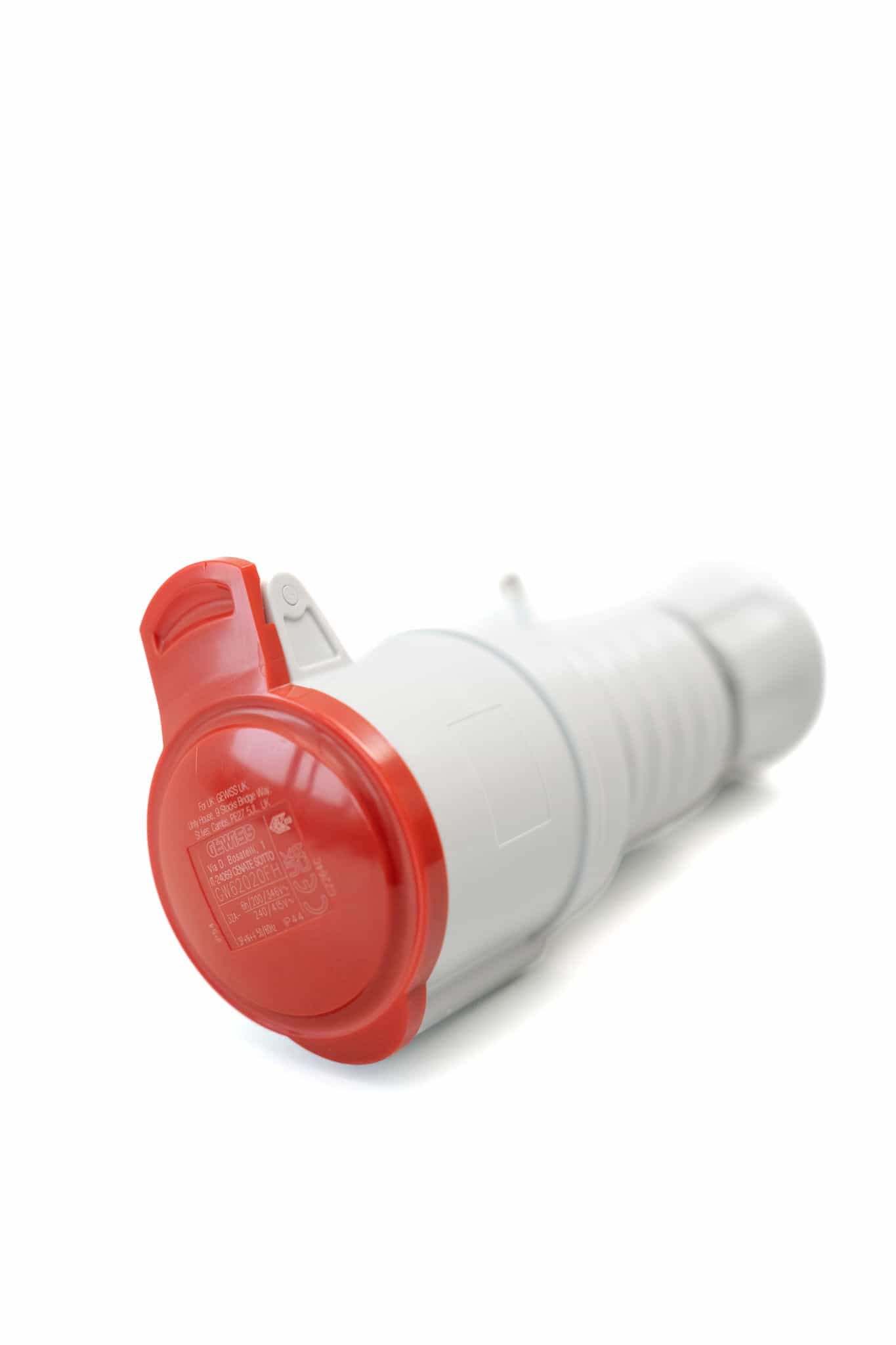 Gewiss schraubenlose Zugfederklemme CEE Kupplung 32A, Ceiling Light Fixtures, Anders Smart