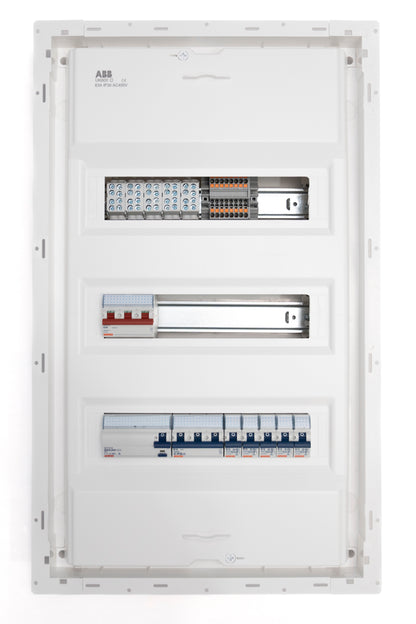 Unterverteilung - Aufputz 36TE 1FI + 3pol LS + Hauptschalter mit Tür, Uncategorized, Anders Smart