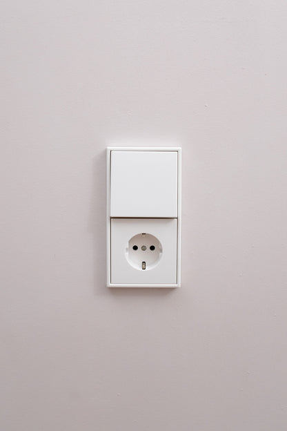 JUNG BT LS 17102 P WWM Wippe 2t Jalousie  weiß matt, Shutters, Anders Smart 
