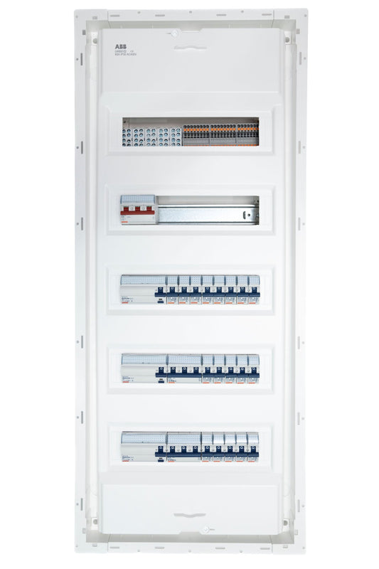 Unterverteilung - Aufputz 60TE 3FI + 2x3pol LS + Hauptschalter mit Tür, Uncategorized, Anders Smart